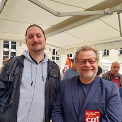 Laurent Brun, administrateur de la CGT